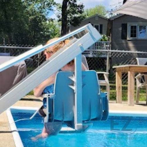 Global Pool Products R-350 360 Degree Pool Lift with Anchor, R350MTRRA