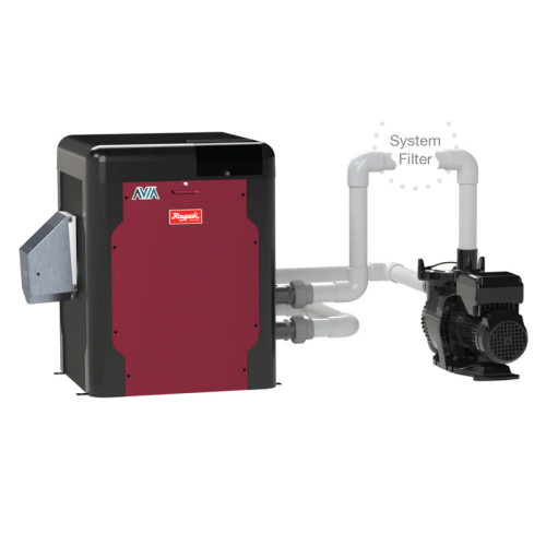 Raypak Model R404A Avia Pool & Spa Heater Propane 399 MBTUH 120