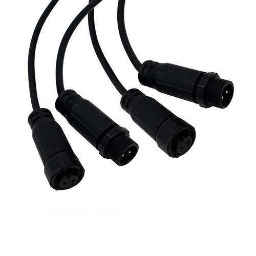 Solaxx 10' Sensor Cable Extension With Round Connectors, ELC00007