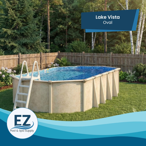 Lake Vista Above Ground Pool - Oval