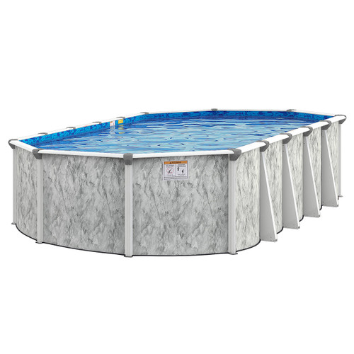 Ocean Current Above Ground Pool - Oval