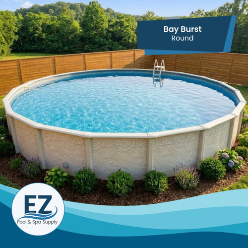 Bay Burst Resin Above Ground Pool - Round