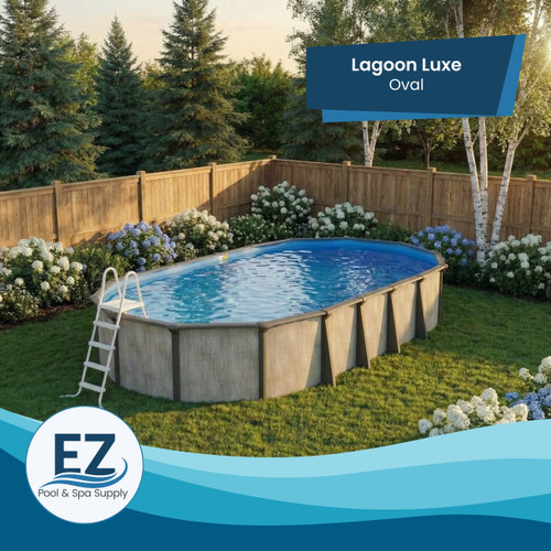 Lagoon Luxe Above Ground Pool - Oval