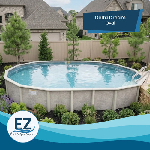 Delta Dream Above Ground Pool - Oval