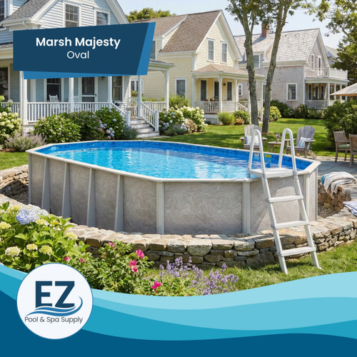 Marsh Majesty Above Ground Pool - Oval