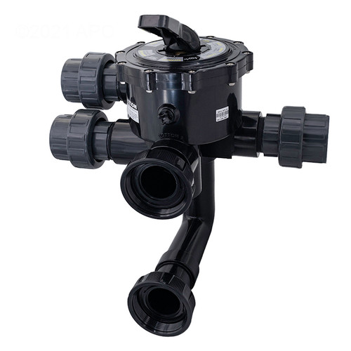 Jandy 2" Side Mount Multi-Port Valve with Unions for DEV and JS Series Filters, BWVL-MPV-80