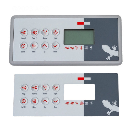 Gecko TSC8 TSC-8-GE2 SCLASS Keypad with Overlay, GK0200007194