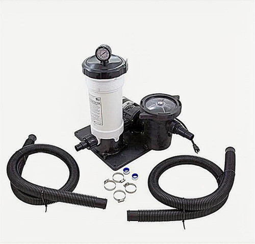 Waterway 50 Sq. Ft. TWM Cartridge Filter System with 3' NEMA Cord and Trap 1HP, 520-4010