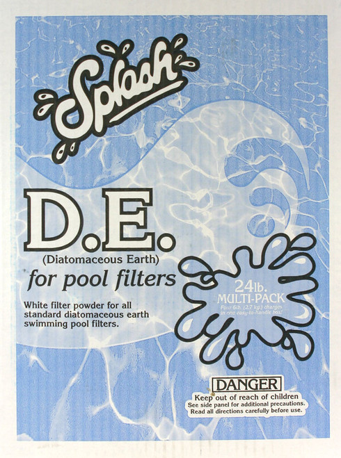 Fresh diatomaceous earth powder is required every time you backwash your D.E. filter and will keep your filter working at peak performance. This D.E. filter powder is of the highest quality and will provide you with outstanding filtration results that will leave your pool water sparkling clean.