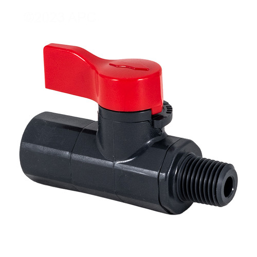 Hayward 1/4" Asahi Ball Valve for CAT 1000 Automated Controllers, CAX-20254