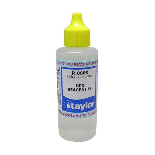Taylor DPD #3 Reagent - 2 Oz. (60 mL) Dropper Bottle (R-0003-C)