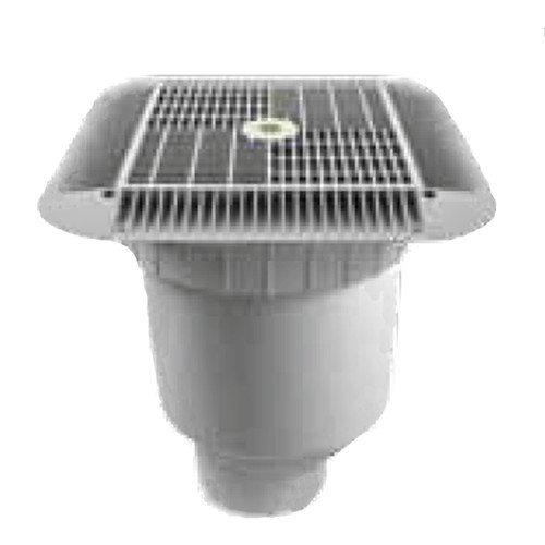 Aquastar 16" Square With Double Deep Sump Bucket, AS1216101D