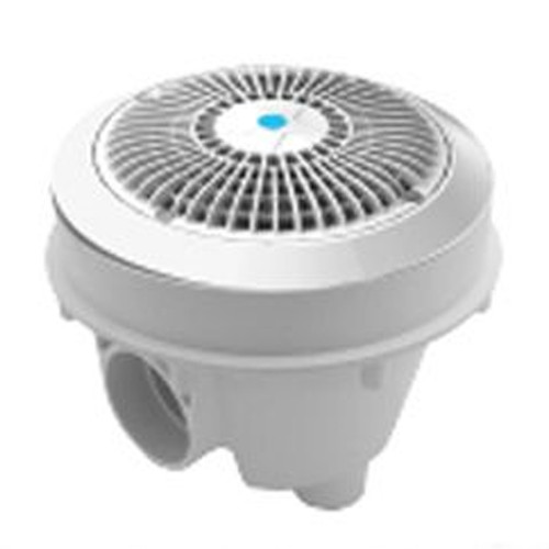 AquaStar 8" Round White Anti Entrapment Suction Outlet Cover With Standard Sump, A8RSBAC101 (API-25-9767)