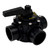 Praher 1.5"-2" 3-Port CPVC Perma-Seal Divrter Valve, OV3-1500