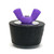#6 Winter Plug 1in. Fitting Colored Wingnut (Purple) (SP206CC)