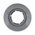 CMP Gray 1.5" x 2" Socket x Spigot 1.5" Fiberglass Wall Return Fitting With Nut & Gasket, 25523-501-100