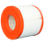 Super-Pro 4.25" X 4" 10 Sq/Ft Replacement Filter Cartridge, PWW10 SPG