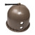 Hayward Taupe S200 Filter Tank Bottom with Drain Assembly, SX200AA1T