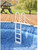 Main Access Pro Series Pool Deck Ladder, White 200300 (HER-75-7030)