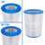 APC 10" X 13 1/4" 75 Sq. Ft. Pool and Spa Replacement Filter Cartridge, APCC7248