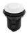 Tecmark White 1.25" Hole Size 1.62" FD Air Button, MPT-01010-3428