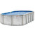 River Breeze Above Ground Swimming Pool, Oval, 52" Walls