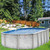 River Breeze Above Ground Swimming Pool, Oval, 52" Walls