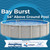 Bay Burst Hybrid/Resin Above Ground Swimming Pool, Round, 54" Walls