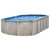 Marsh Majesty Salt-Friendly Above Ground Swimming Pool, Oval, 52" Walls