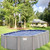 Rio Grande Above Ground Swimming Pool, Oval, 52" Walls