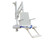 S.R. Smith Splash! Radiant White Hi/Lo 400 Lbs. Capacity 344 Degree Rotation Lift System, Without Anchor, 350-0000N