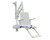 S.R. Smith Splash! Radiant White ER Hi/Lo 300 Lbs. Capacity 344 Degree Rotation Lift System With Extended Reach, 385-0000 