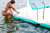 Swimline Solstice Luxe Dock 10' X 8' With Traction Ladder, 38810