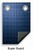 Swimline Superguard Above Ground Blue 8'x12' Oval Winter Cover With 3' Overlap, PCO81115