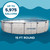 Magnus Round 15' x 54" Above Ground Pool Package