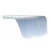  CMP Natural Wonders® 12" White Waterfall with Bottom Port and 6" Lip, 25576-130-000