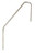 S.R.Smith 6' Stainless Steel 3 Bend Deck to Stair Handrail, 3HR-6-049