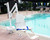 S.R. Smith Gray Mist Splash! Extended Reach Pool Lift without Anchor, 370-0000N