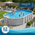 Ocean Current Above Ground Pool - Oval
