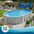 Ocean Current Above Ground Pool - Oval