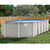 Bay Burst Hybrid Above Ground Pool - Oval