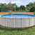 Bay Burst Resin Above Ground Pool - Round