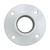 Perma-Cast White 1.9" Slide FlangePowder Coated Aluminum, PF-3119