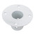 Perma-Cast White 1.9" Slide FlangePowder Coated Aluminum, PF-3119