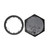 Hayward 1"/.75" Universal ColorLogic/CrystaLogic Socket Vinyl/Fiberglass Pool Niche, LFVUY1000