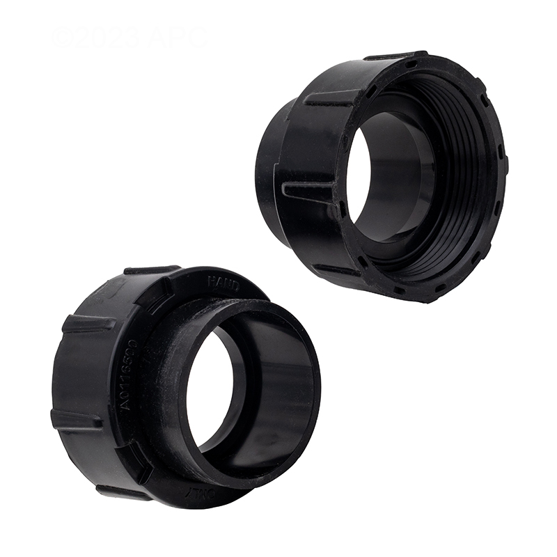 Jandy Coupling Nut Kit with Gasket Set of 2, R0327300- EZ Pool