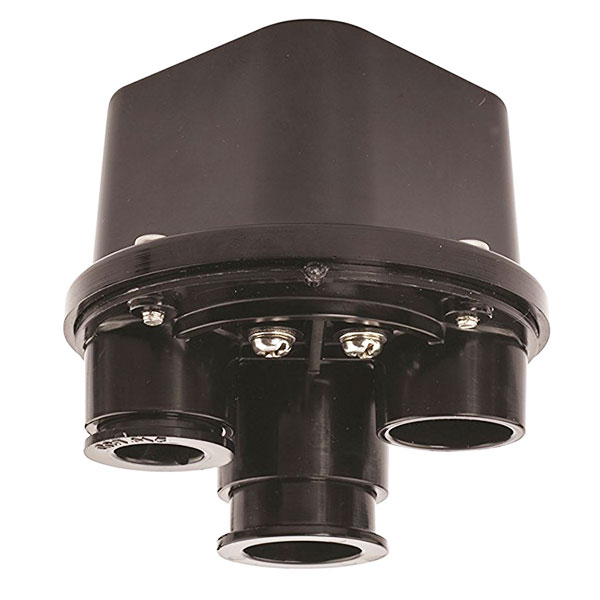Thermocraft Single Fixture, 3-Hole Junction Box, JBP75175 - EZ