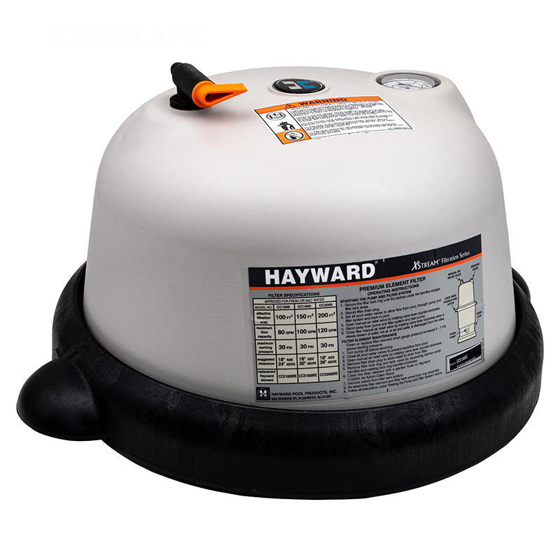 Hayward 100 Sq/Ft XStream Filter Lid with Lock Ring, CCX1000C - EZ
