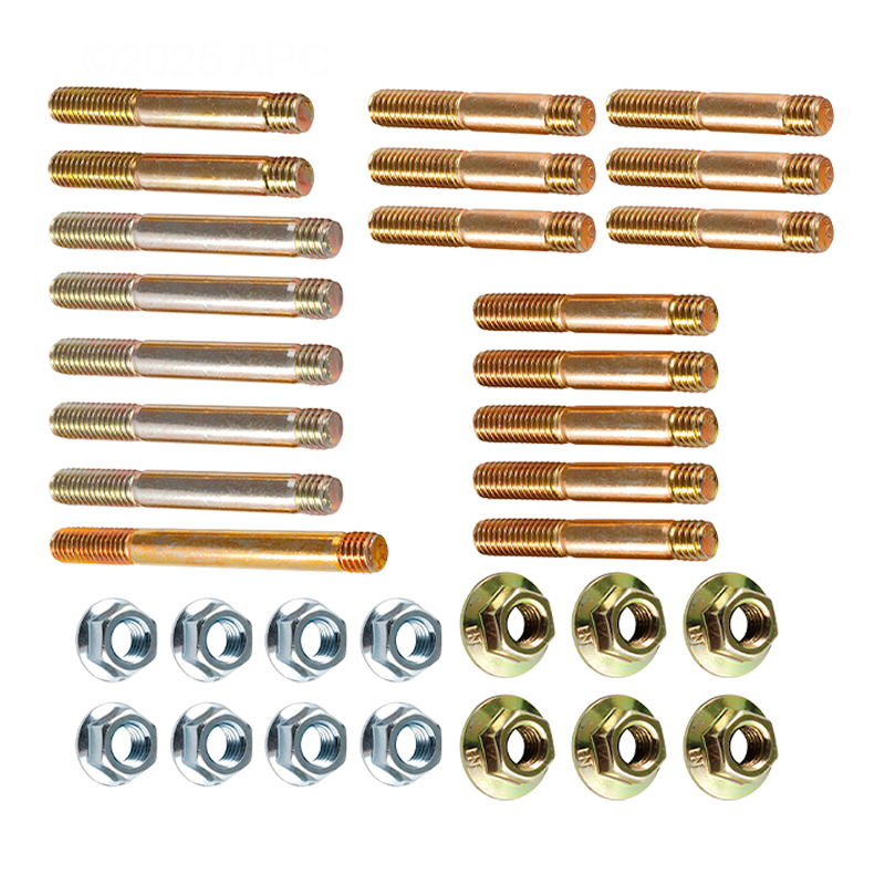 ertuertu専用 Raypak 181-405206-408 207-407 Stud Bolt Kit, 007870F - EZ Pool