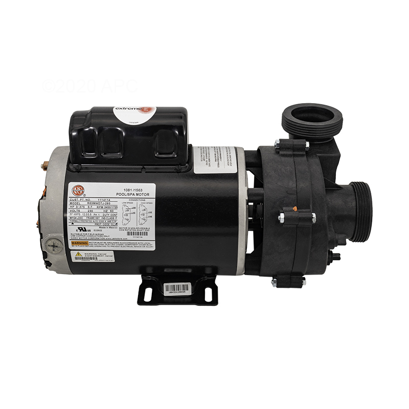 Balboa Water Group Ultimax Pump 4HP, 230V, 12.0 Amp, 2 Speed, 2